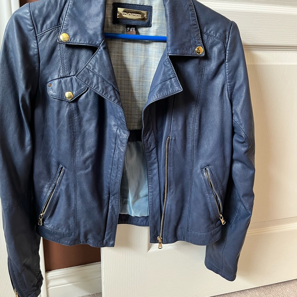 Leather jacket